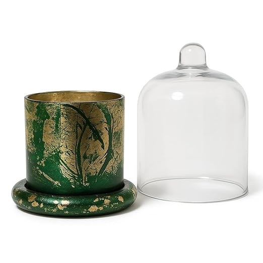 Bell Jar Candle – Antique | 200g SOYA Wax | Woodspice Fragrance | 42-Hour Burn | Elegant Home Decor Candle || THE REMEDIAL STORE