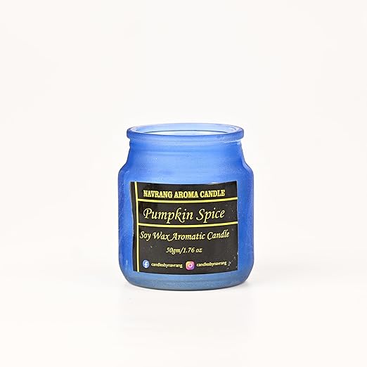 Pumpkin Spice - NAVRANG Yankee Candle Classic Jar Scented Candles-Relaxing Aromatherapy for Home & Office
