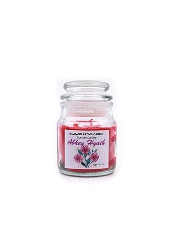 Abhey Hyath Scented Yankee Jar Candle - Lasts Upto 48 Hours - THE REMEDIAL STORE