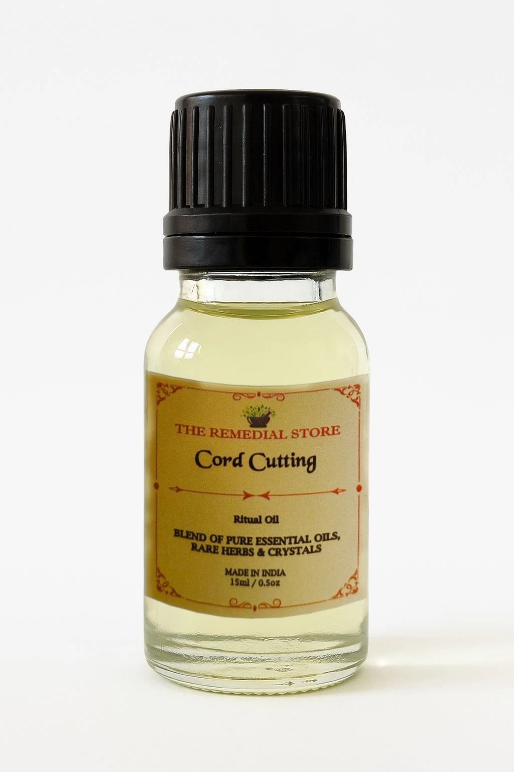 Cord Cutting Ritual Oil – 15ml | Pure Essential Oils, Rare Herbs & Crystals || The Remedial Store