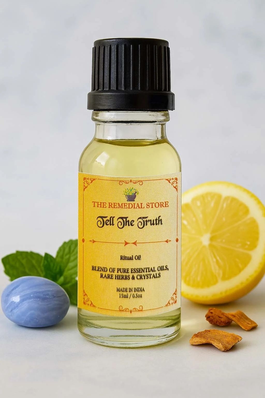 Tell The Truth Ritual Oil – 15ml – Clarity & Communication Blend || The Remedial Store