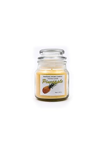 Pack of 2 Pineapple Scented Yankee Jar Candle - THE REMEDIAL STORE